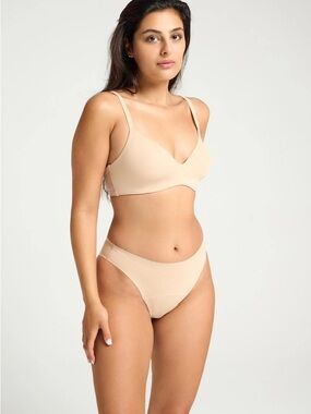 Modibodi Sweat-Proof Bra moisture wicking-34DD nude NWT